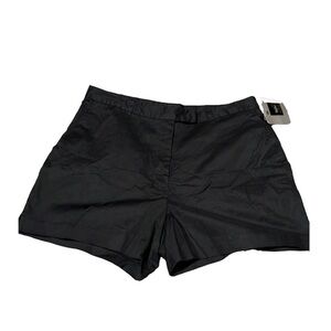 New Mossimo Women’s Stretch Black Shorts Size 14 NWT